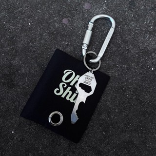 คาราบิเนอร์ กระเป๋าใส่เหรียญผู้ชายกรณีที่สําคัญหูฟังกระเป๋าเ…