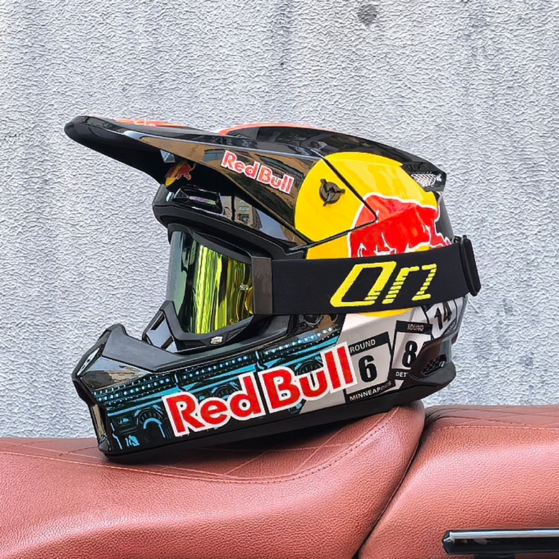 หมวกกันน็อคเต็มใบมอเตอร์ไซค์ Red Bull, หมวกกันน็อคออฟโรดสําหรับแข่งมอเตอร์ไซค์