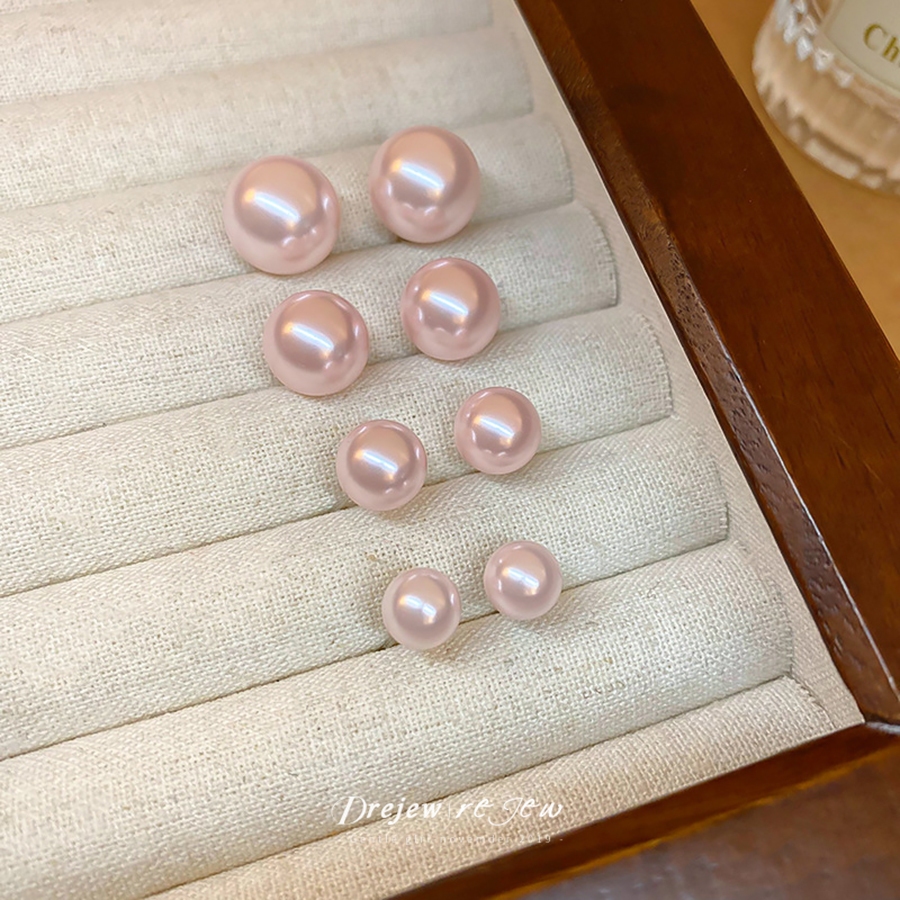 DREJEW 925 เข็มเงินฝรั่งเศสย้อนยุคเรขาคณิตต่างหูมุกพร็อพต่างหูแฟชั่นเฉพาะแสงหรูหราสไตล์วังต่างหูระดับไฮเอนด์แพ้ง่าย - รูปที่ 7