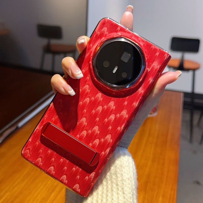 กรณีสําหรับ Honor Magic V3 V5 V2 VS2 VS V กระเป๋าเคสโทรศัพท์รูปแบบนกยูงพลิกปกหลังพร้อมขาตั้ง