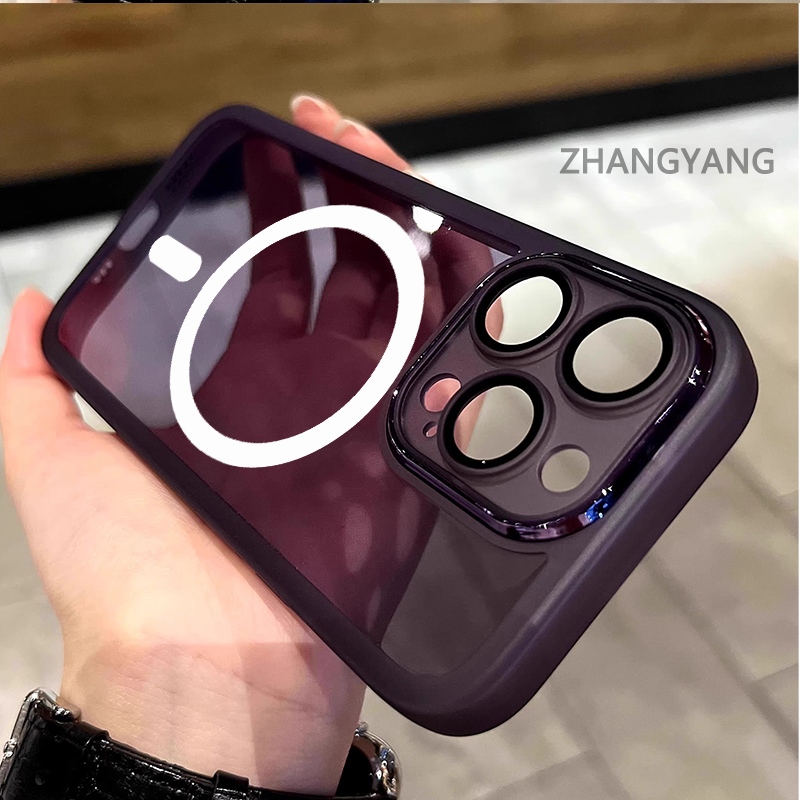 เคสสําหรับ vivo Y02 Y02A Y02T ซิลิโคน TPU เคสโทรศัพท์ป้องกันการตกพร้อมการออกแบบวงแหวนแม่เหล็กความงามและฟิล์มเลนส์ในตัว - รูปที่ 6