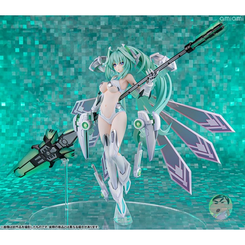AmiAmi x AMAKUNI Hyperdimension Neptunia Green Heart 1/7 ฟิกเกอร์สมบูรณ์