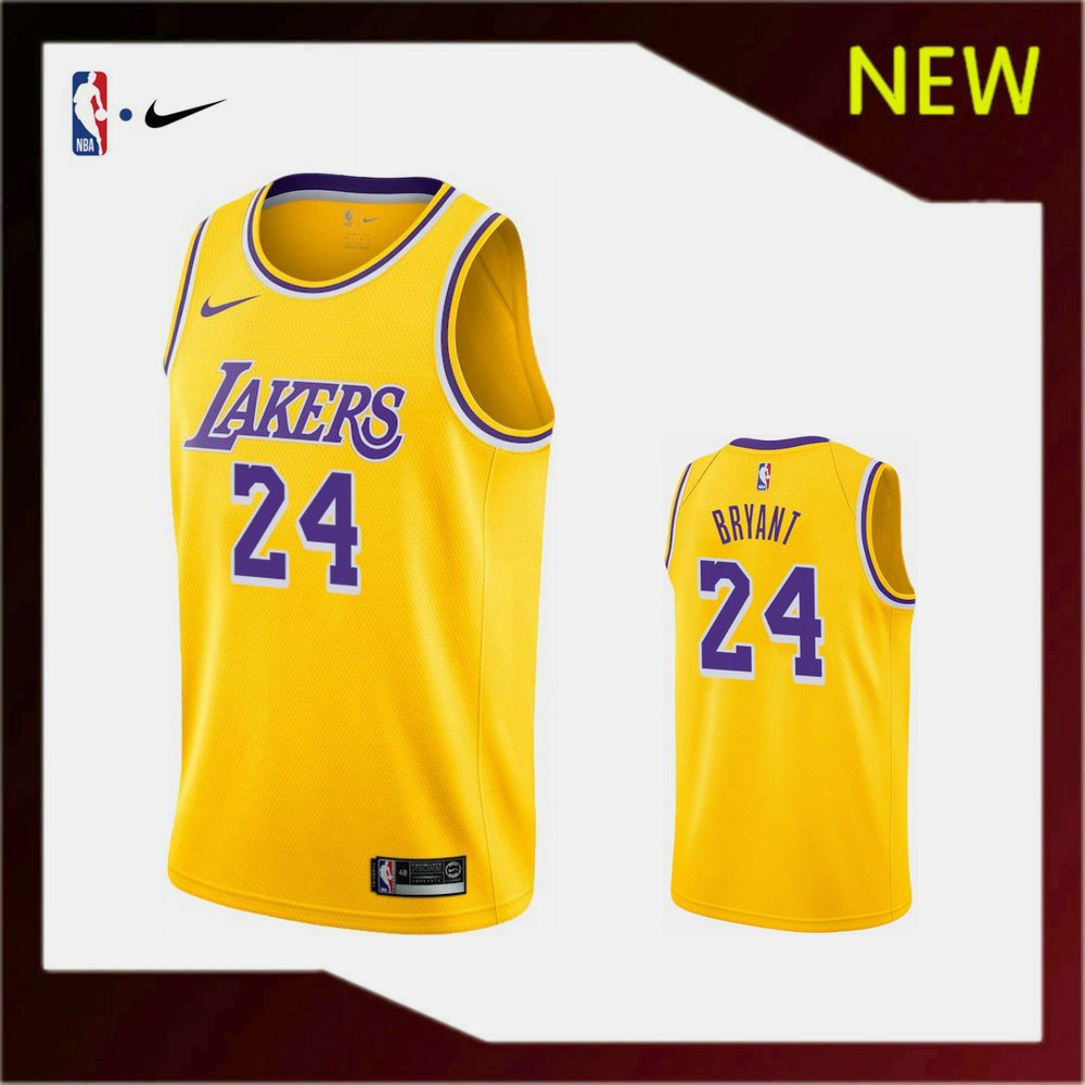 เสื้อบาสเก็ตบอลรุ่นใหม่ 24 Kobe Bryant Jersey