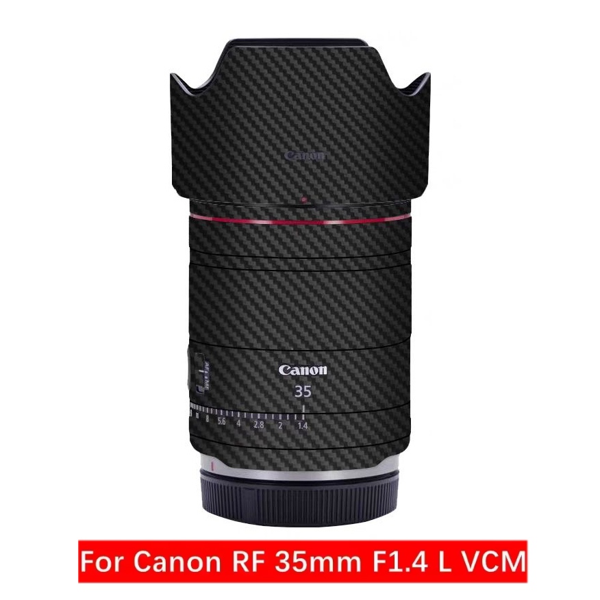 สติกเกอร์ป้องกันสําหรับ Canon Rf 35 มม.F1.4 L Vcm ผิวกล้องเลนส์ไวนิลห่อฟิล์ม Rf35 1.4 Rf35 F/1.4 35 