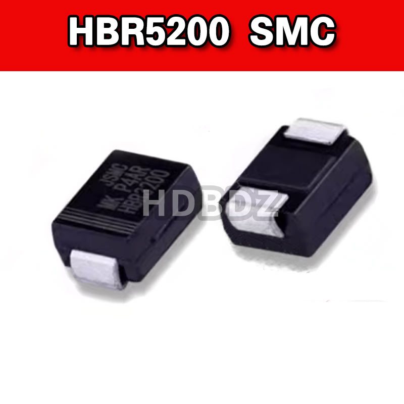 5~10PCS HBR5200 SMC Shoteki ไดโอด IC SMD