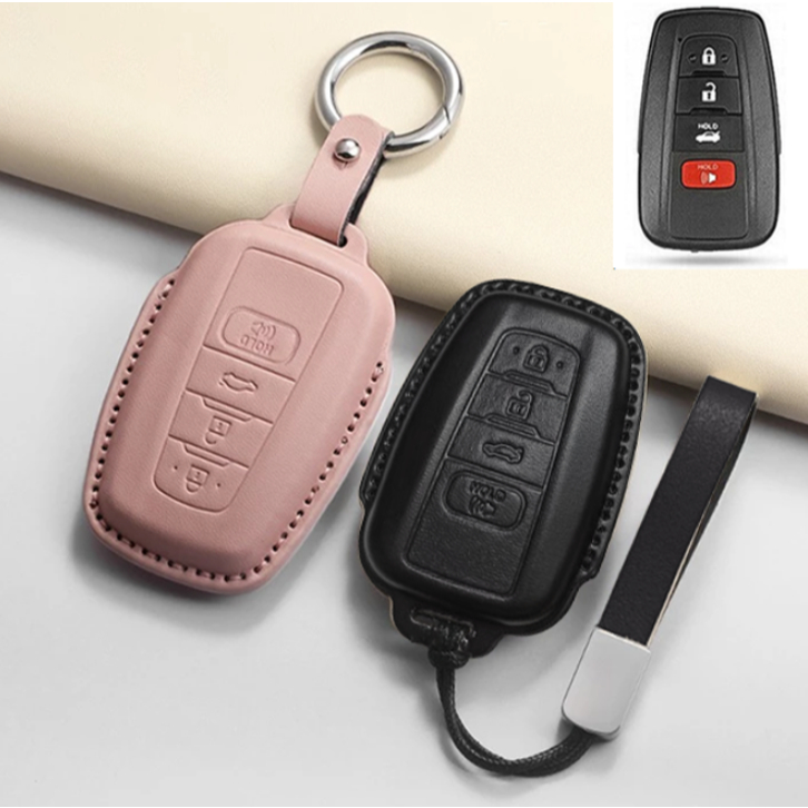 PU (4 ปุ่ม)สําหรับ case กุญแจ toyota Corolla Altis Corolla Cross Camry CHR RAV เคส รีโมทรถยนต์