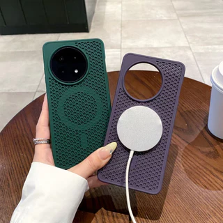 เคสแม่เหล็กตาข่ายกระจายความร้อนสําหรับ Vivo iqoo neo 10/13/12/10/Z9/X100/X200/X100pro/X200pro mini เคสโทรศัพท์ระบายความร้อนแม่เหล็ก - Slim & Stylish