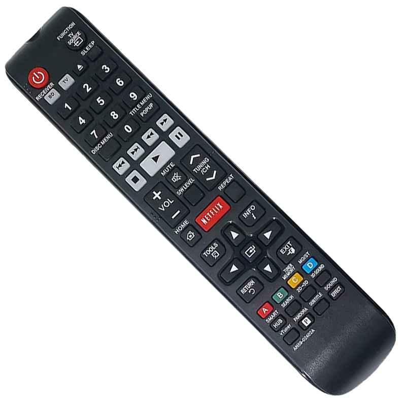 AH59-01202A รีโมทคอนโทรลเข้ากันได้กับ Samsung TV HT-E4500 HT-E5400 HTE5500W HT-E6500W HT-E6730W HT-E
