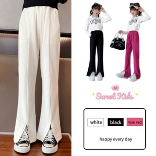 SweetKids พร้อมส่งจากกทม🌸กางเกงเด็กผู้หญิง🍓กางเกงขากว้าง ขาบ…