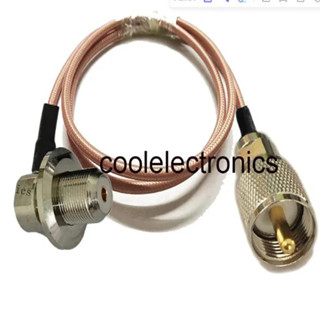 1PC RG142 ยาว UHF PL259 ชาย UHF SO239 หญิงสําหรับรถยนต์วิทยุ…