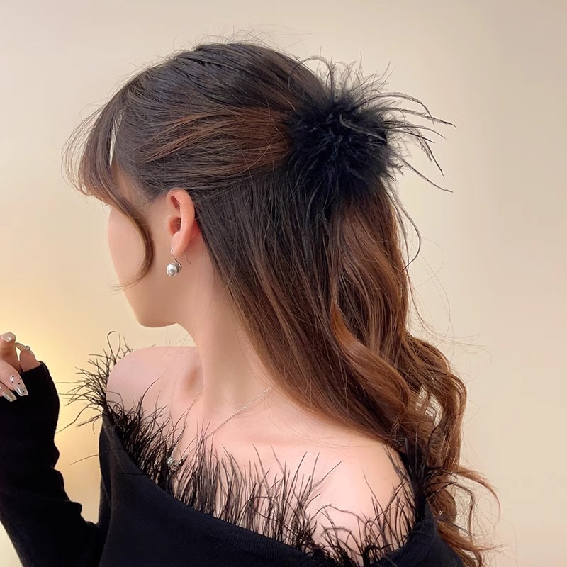 4 ซม.Feather Grab Clip กิ๊บติดผมระดับไฮเอนด์หญิง 2025 คลิปฉลามขนาดเล็กสไตล์ใหม่ - รูปที่ 7