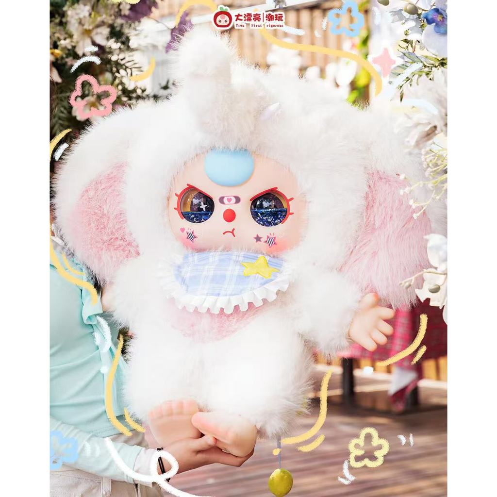 เด็กสาม1,000% โวลต์2ตุ๊กตาใหญ่ตุ๊กตาตุ๊กตาอินเทรนด์ของเล่นตุ๊กตาน่ารักเดสก์ท็อปตกแต่งคอลเลกชันสาวของขวัญ