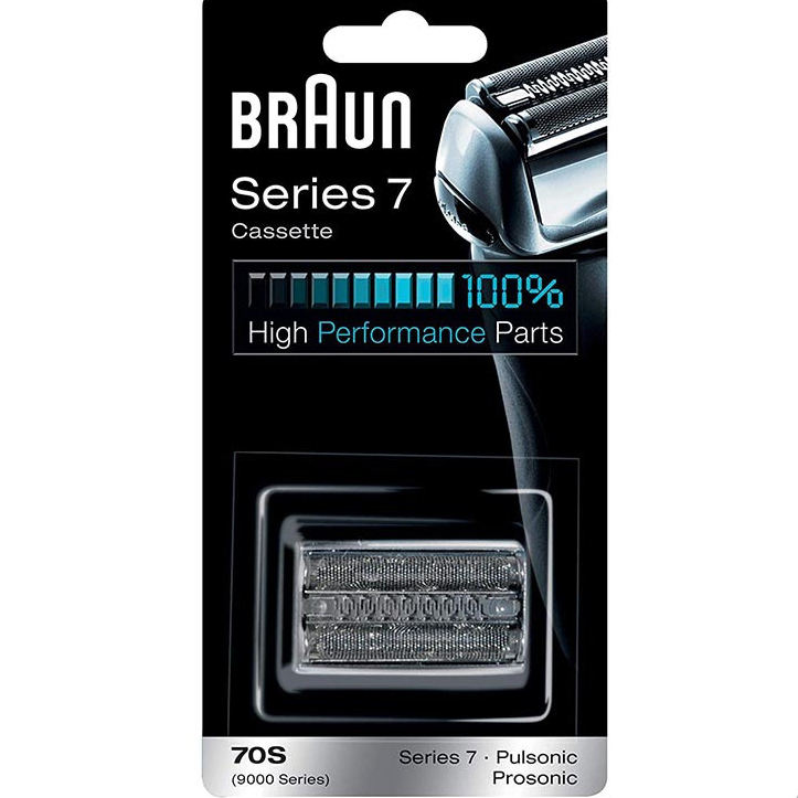 Braun 70S หัวเปลี่ยนฟอยล์และเครื่องตัดสําหรับเครื่องโกนหนวด Series 7 พร้อม FREEBIES