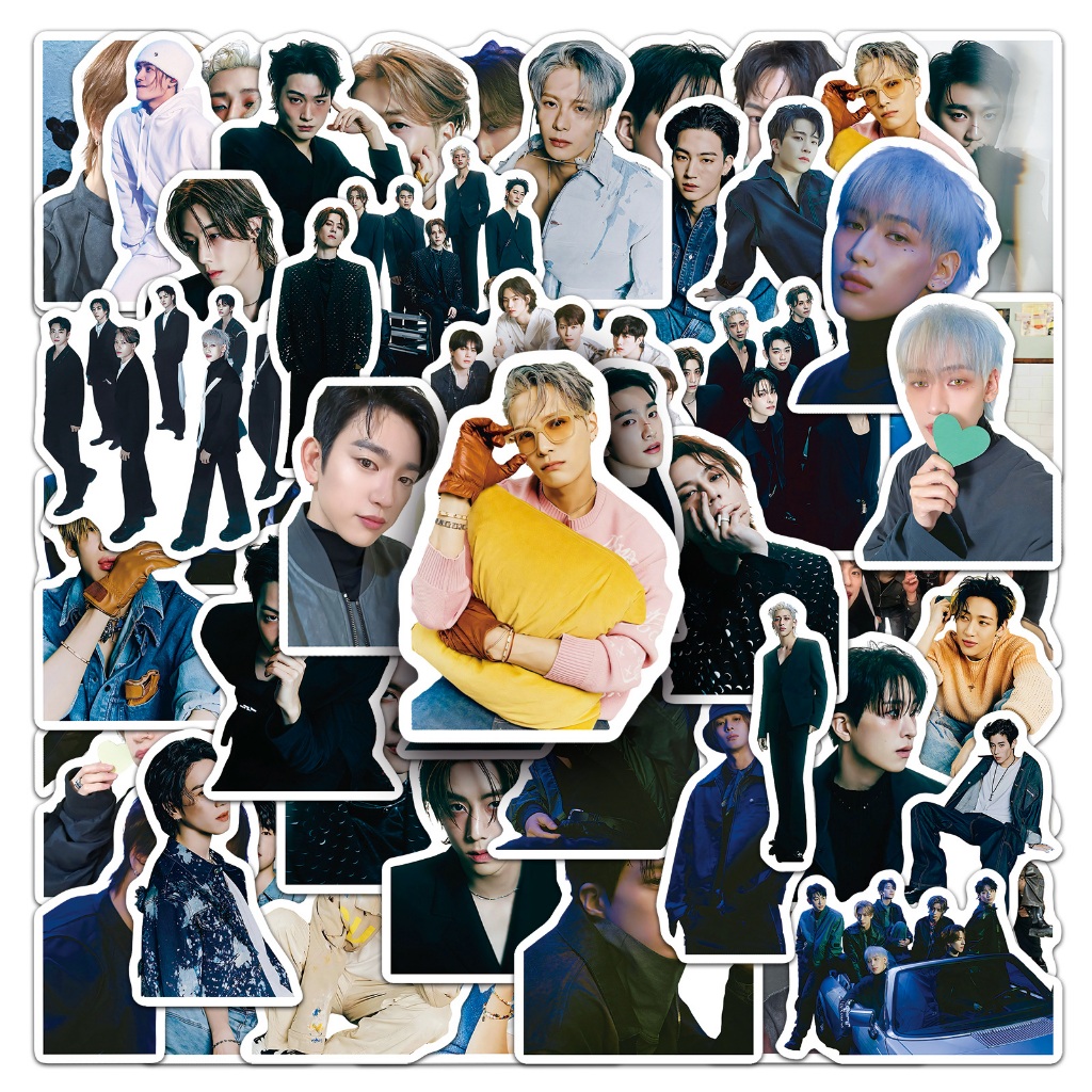 ตลก 50 ชิ้น Got7 Boys TeamStickers สําหรับเคสโทรศัพท์ Tumbler สติกเกอร์รถ Graffiti กันน้ํา Creative DIY