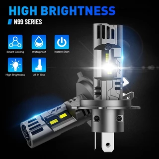 รับประกัน 1 ปี NovSight N99 24000LM 100W H4 H7 H11 9005 9006 Super Bright LED รถ 6500K เย็นแสงสีขาว High Power กันน้ํา Long Life ไฟหน้ารถชุดอัพเกรด