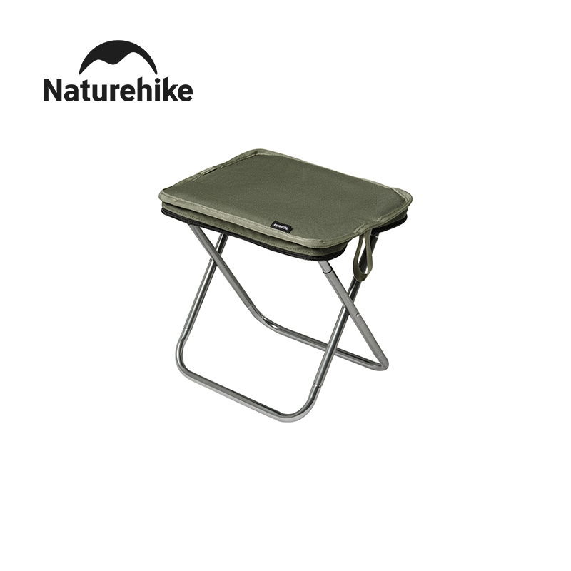 Naturehike ขนาดเล็กพับกลางแจ้งแบบพกพาตั้งแคมป์อุจจาระน้ําหนักเบากรอบเก้าอี้ตั้งแคมป์