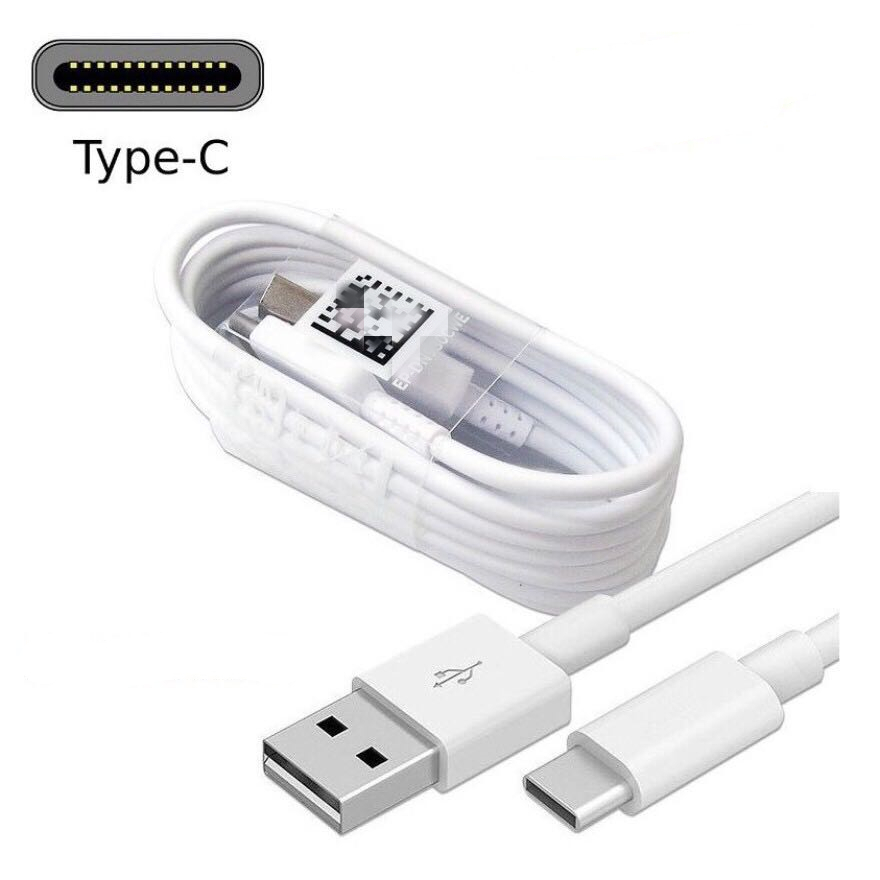 ประเภท C สาย USB Fast Charger สําหรับ samsung A20 A30 A40 A50 A30S S8 S8+ S9 S10 A8 A9 Plus Type-C F