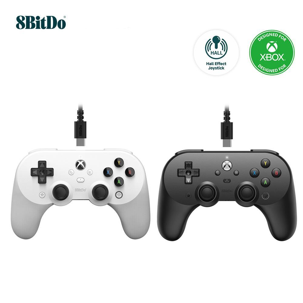 8BitDo Pro 2 คอนโทรลเลอร์แบบมีสายสําหรับ Xbox Hall Effect จอยสติ๊กทนต่อการสึกหรอ