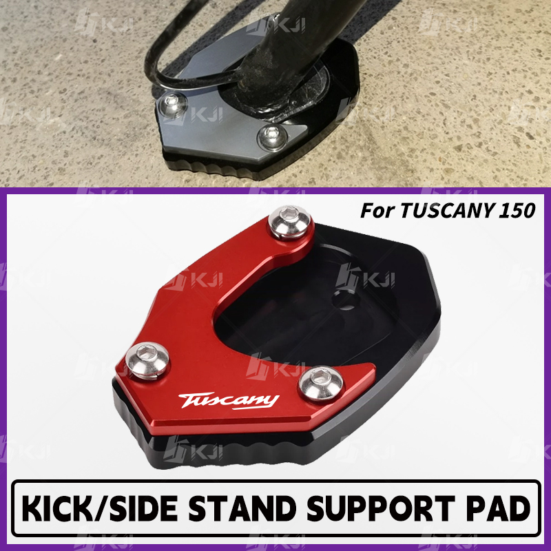สําหรับ SYM/GPX TUSCANY 150 ด้านเดียว Kick Stand สนับสนุนเท้า Extender รองเท้า Enlarger Pad อุปกรณ์เสริม