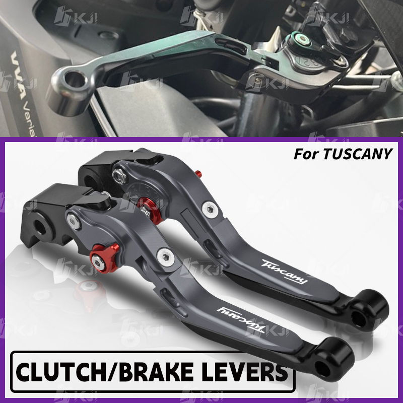 สําหรับ SYM/GPX TUSCANY 150 ชุดคันโยกเบรคปรับพับ Handle Levers มอเตอร์อุปกรณ์เสริมชิ้นส่วน
