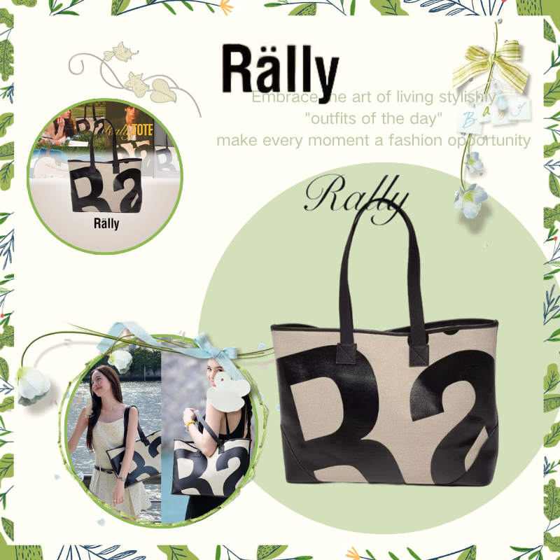 Rally Movement Tote Bag กระเป๋า กระเป๋าสะพายข้าง กระเป๋าแบรน กระเป๋าแบรนด์ไทย rally movement แท้