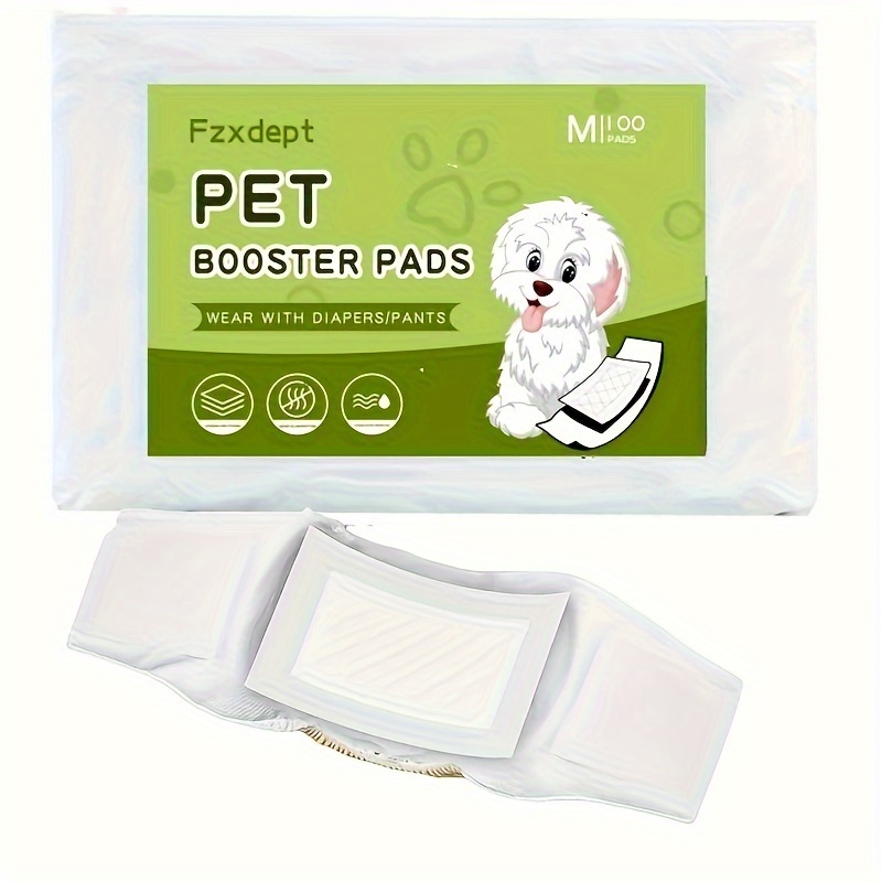100-Pack แผ่นฝึกสุนัขแบบใช้ซ้ำได้ ไม่ทอ ขนาดใหญ่