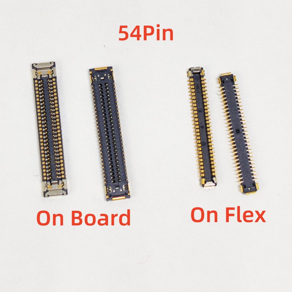 2-10 ชิ้น 54pin ชาร์จ USB Charger FPC Connector สําหรับ Samsung Galaxy Note20 S20 + S20U Ultra