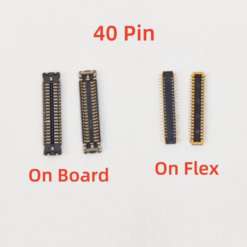 2-10 ชิ้น 40Pin จอแสดงผล LCD เชื่อมต่อ MainBoard FPC สําหรับ Samsung Galaxy A04 A045 A05 A055 ปลั๊กบน Board
