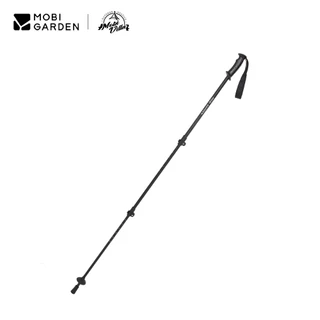 MOBI GARDEN อลูมิเนียมอัลลอยด์ไม้เท้าปีนเขาน้ําหนักเบาพิเศษพับเดินป่ากลางแจ้งไม้เท้าปีนเขาน้ําหนักเบา JT