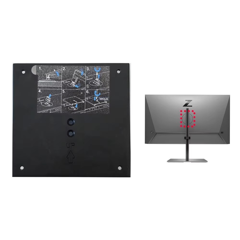 Mount VESA อะแดปเตอร์ใช้งานร่วมกับ HP Z24F Z24M Z24N Z24Q Z24U Z25XS Z27K Z27U Z27Q Z27XS G3 Monitor