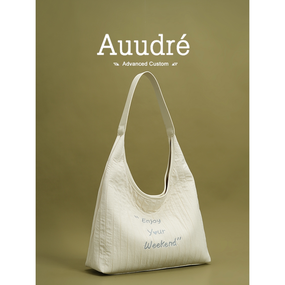 Auure กระเป๋าความจุขนาดใหญ่ผู้หญิงแฟชั่น Commuter กระเป๋าสะพาย Tote Bag