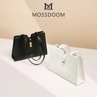 MOSSDOOM Elaura Bag กระเป๋าสะพายไหล่หนังPU ดีไซน์เรียบง่าย