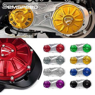 【SEMSPEED】Motorcycle CNC Crank Case Crankcase Cover Protector For Lead125 Giorno+ Lead 125 2021-2026