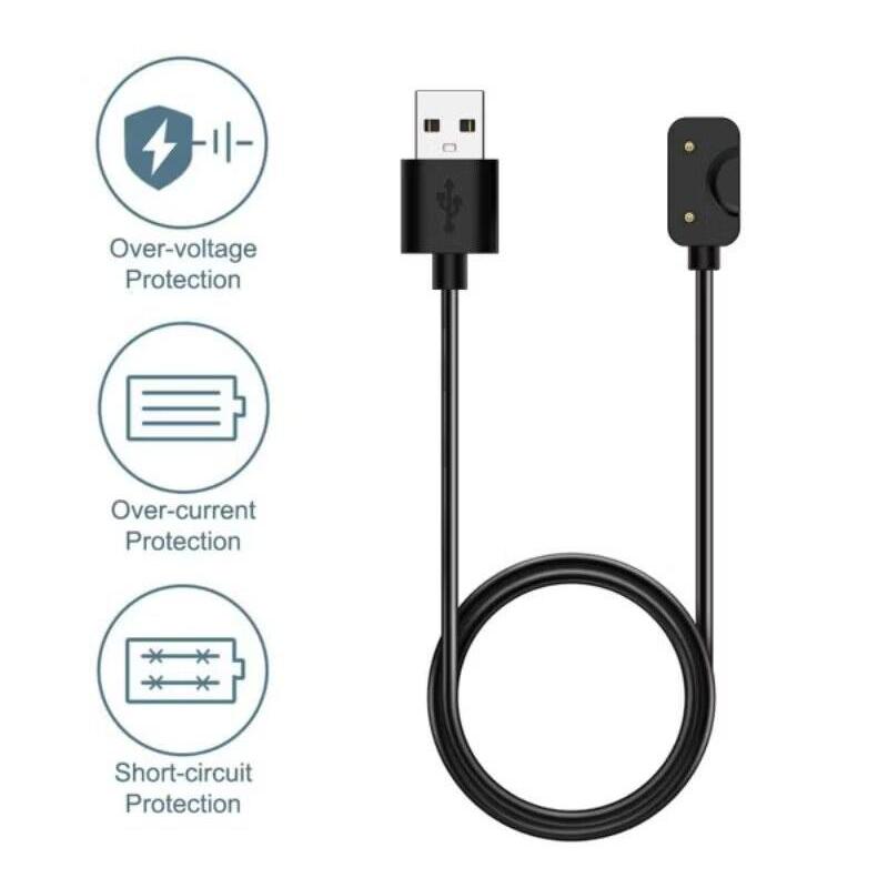 สายชาร์จแม่เหล็กสําหรับ SAMSUNG Smartwatch Galaxy fit3 /fit 2 ความปลอดภัย Fast USB แท่นชาร์จ Power Adapter