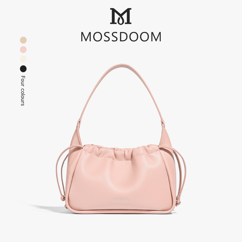 【Special off】MOSSDOOM Anora Bag กระเป๋าสะพายไหล่แฟชั่นที่เรียบหรู สไตล์มินิมอล