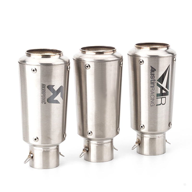 รถจักรยานยนต์ท่อไอเสียท่อไอเสียท่อ Escape Street Bike Dirt Bike ชุดสําหรับ ZX6R NINJ650