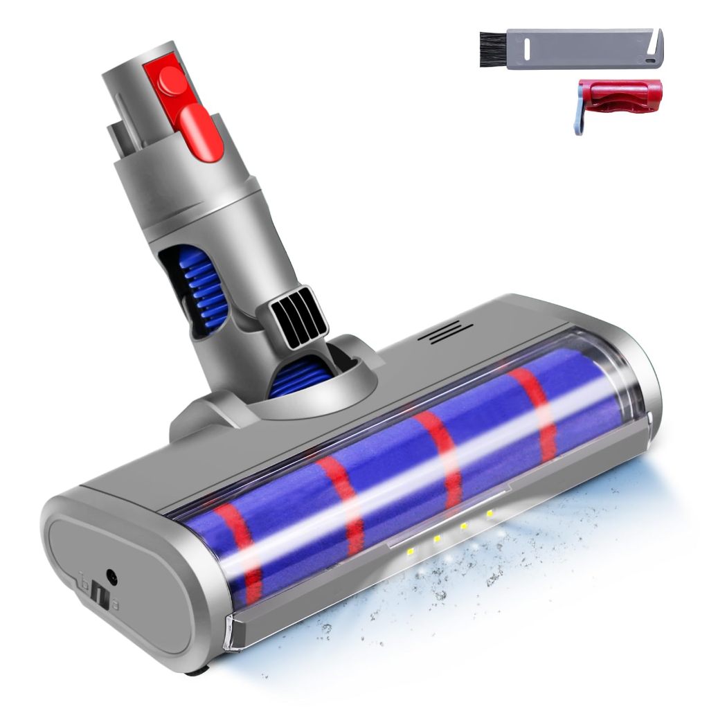 เหมาะสําหรับเครื่องดูดฝุ่น Dyson V10Slim น้ําหนักเบา SV18 หัวแปรงพื้นหัวแปลงด้านล่าง V12 ตัวกรองอุปกรณ์เสริม