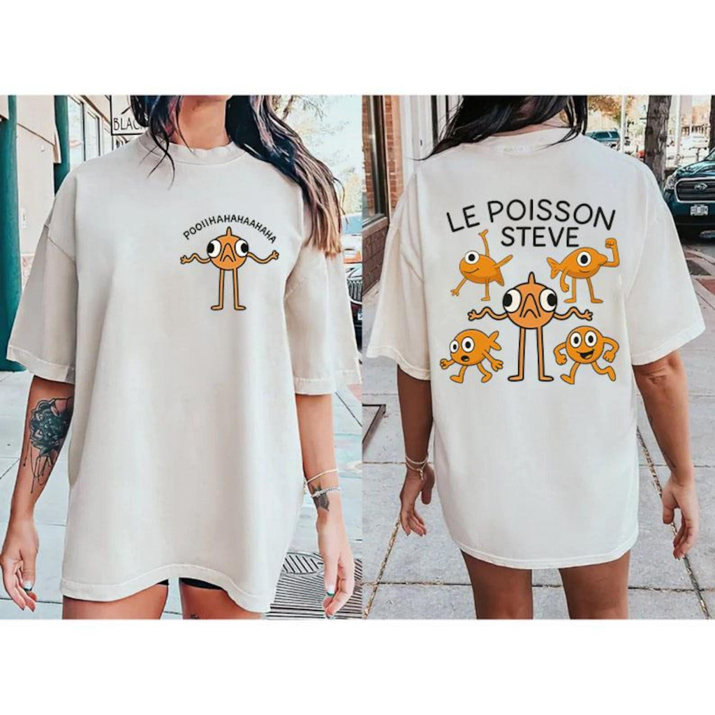 เสื้อ Le Poisson Steve เสื้อยืด Fish Le Poisson Steve