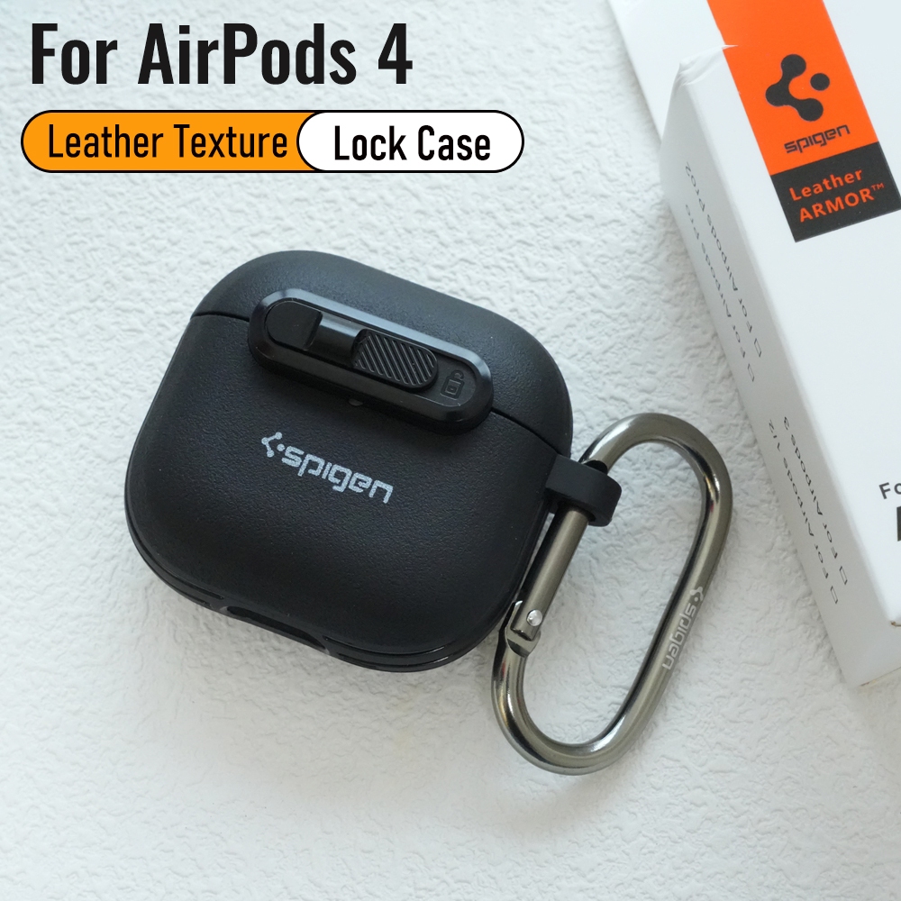 SGP ล็อค Fit หนังซิลิโคนสําหรับ AirPods 4 ฝาครอบป้องกันกรณีเกราะที่ทนทาน TPU กรณี Drop-Proof ล็อคสําหรับ AirPods Pro 2nd สําหรับ Samsung Galaxy Buds 3 Pro กรณี