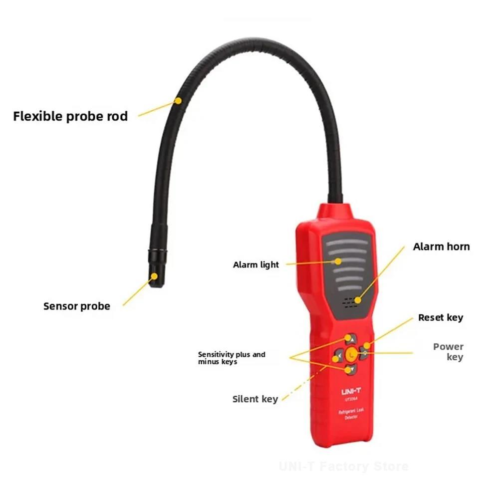 UNI-T UT336A เครื่องตรวจจับการรั่วไหลของสารทําความเย็น - รูปที่ 2
