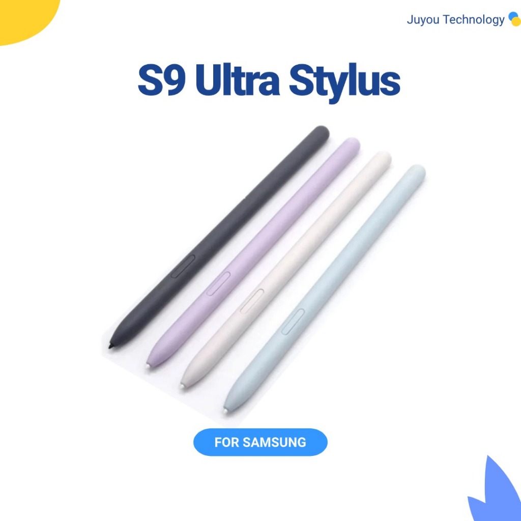 Samsung Tab S9 FE S9+ S9 Ultra ปากกาเปลี่ยนปากกาสไตลัสหน้าจอแท็บเล็ตปากกาไวต่อไม่มีบลูทูธ