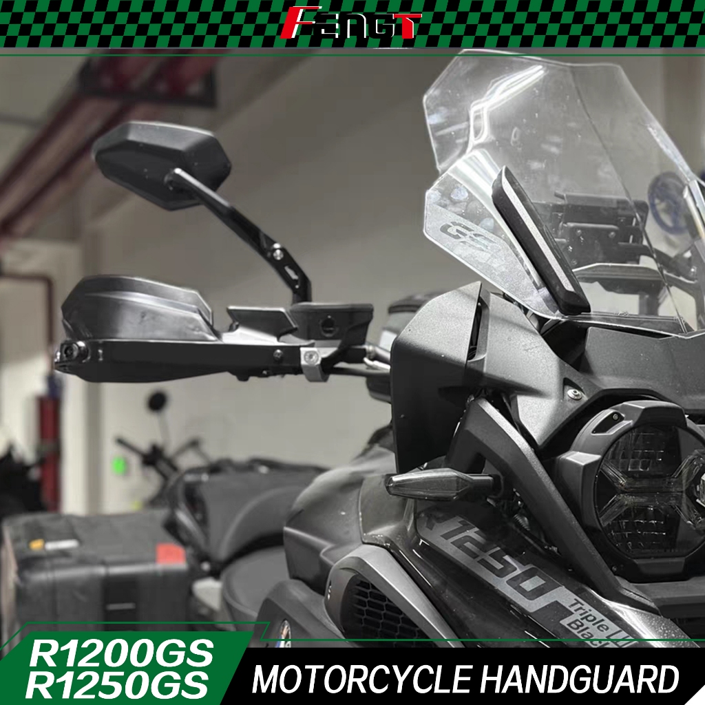 สําหรับ BMW R1250GS R1200GS LC ADV รถจักรยานยนต์ R 1250GS Hand Guards Lever Protector Handlebar ใหม่อลูมิเนียม Handguard Wind Shield Guard ราคา ถูกที่สุด ดีลบีเคเค แกลเลอรีภาพที่ 8