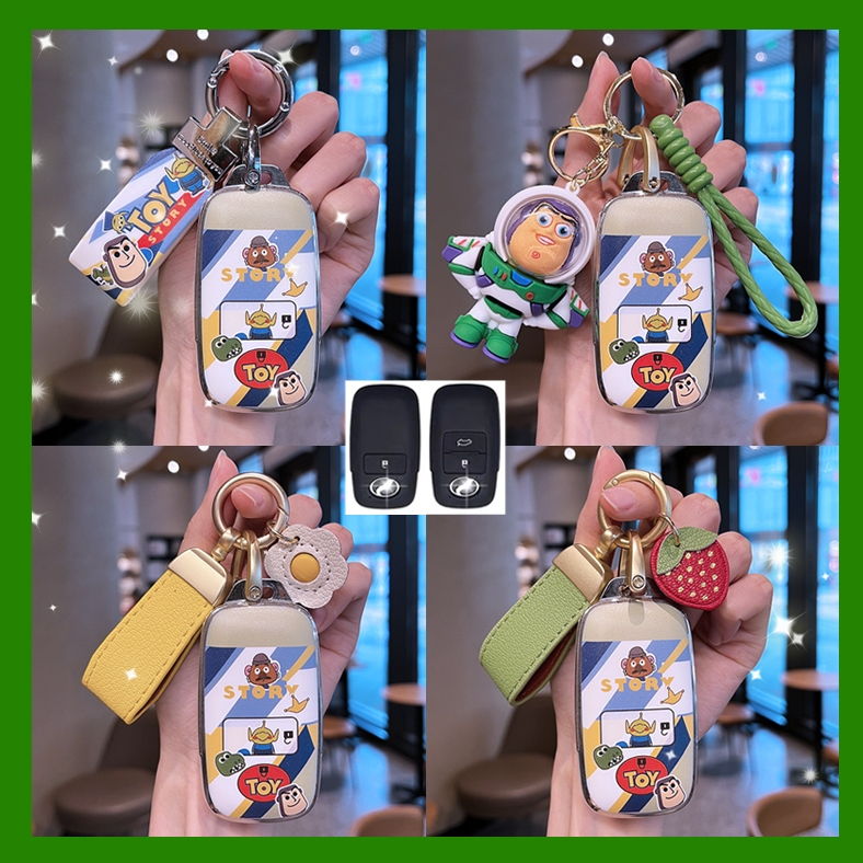 【กันน้ำ】เคสกุญแจ Toyota ฝาครอบกุญแจโตโยต้า Yaris ativ 2023 cross 2013 veloz Yaris cross wigo raize V