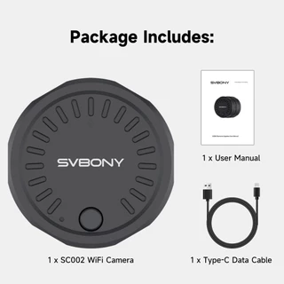 Svbony SC002 WiFi Digiscoping กล้อง 1080P HD ซูมดิจิตอล 4 ระดับพร้อมการ์ด TF 32GB สําหรับเล็งขอบเขต