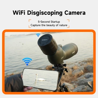 Svbony SC002 WiFi Digiscoping กล้อง 1080P HD ซูมดิจิตอล 4 ระดับพร้อมการ์ด TF 32GB สําหรับเล็งขอบเขต