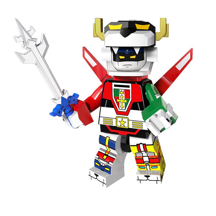 บล็อกของเล่นรูป Beast King Voltron Mazinger Z Building Block ของเล่นขนาดเล็ก