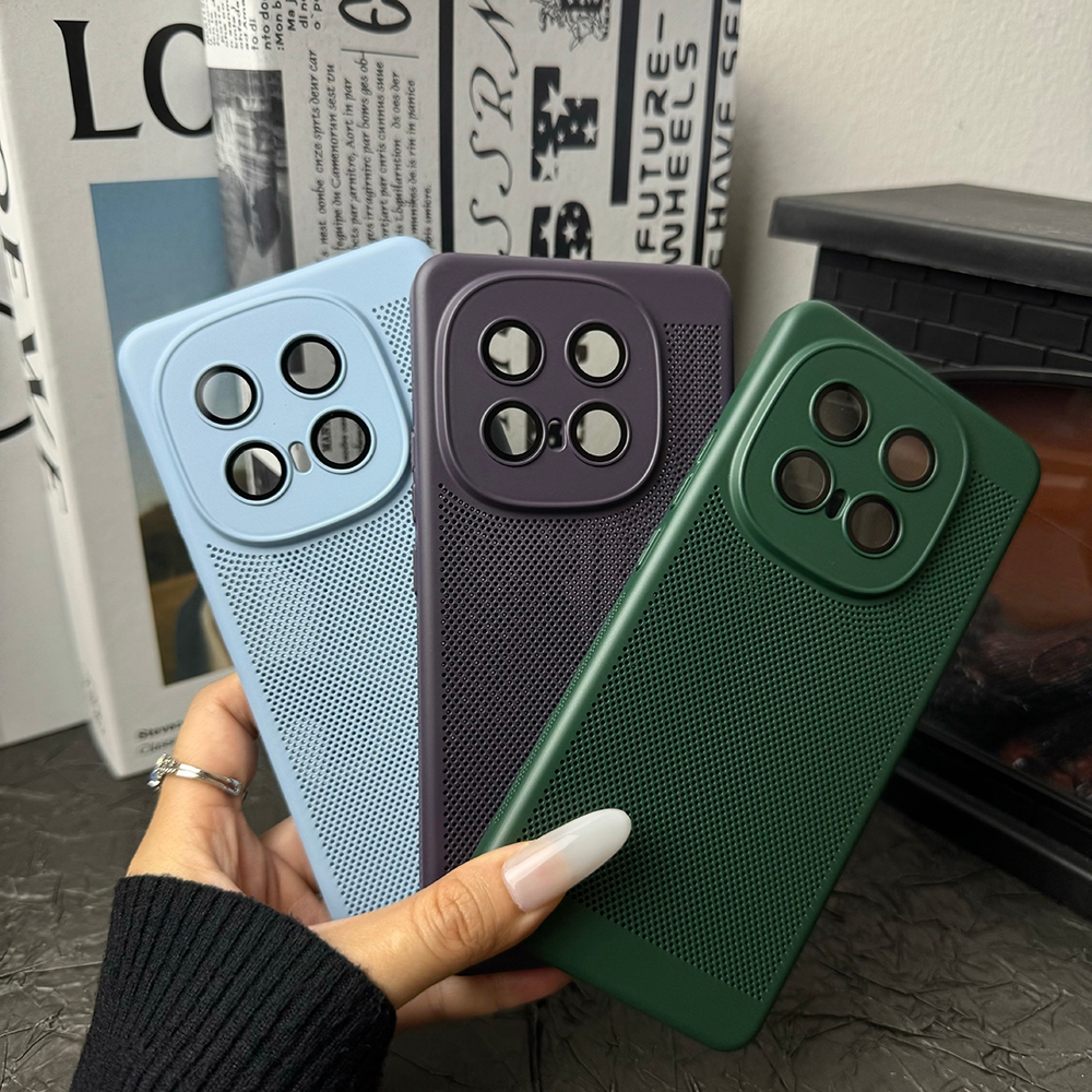 ปลอกสําหรับ vivo iQOO 13 5G iQOO13 iQ00 13 iQ0013 V2408A I2401 เคสโทรศัพท์กระจายความร้อนเต็มกล้องกระ