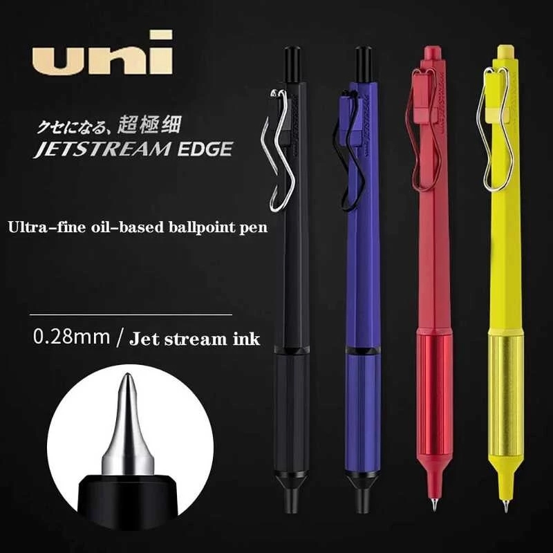 1 ชิ้น UNI SXN-1003 JETREAM EDGE ปากกาลูกลื่น 0.28 มม.Uniball Extra Fine Tip ปากกา ราคา ถูกที่สุด ดีลบีเคเค แกลเลอรีภาพที่ 7