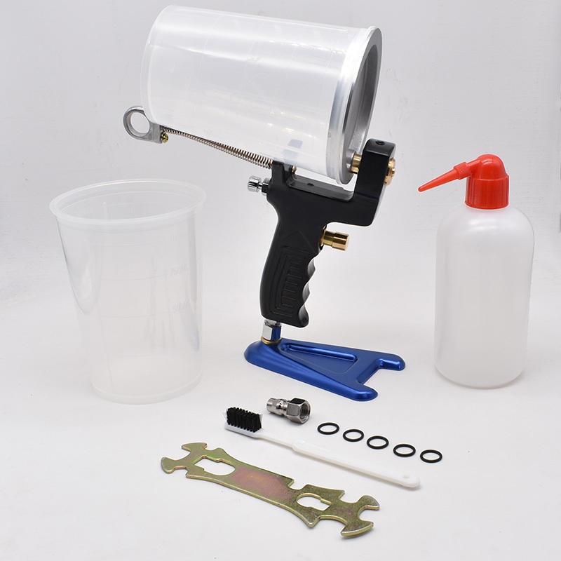 Professional Pneumatic Gel Coat สเปรย์ปืน 2.5 ~ 6.2 มม.Super Full ขนาดหัวฉีด Airbrush ไฟเบอร์กลาสอีพ็อกซี่เรซิ่น Air Spray Gun