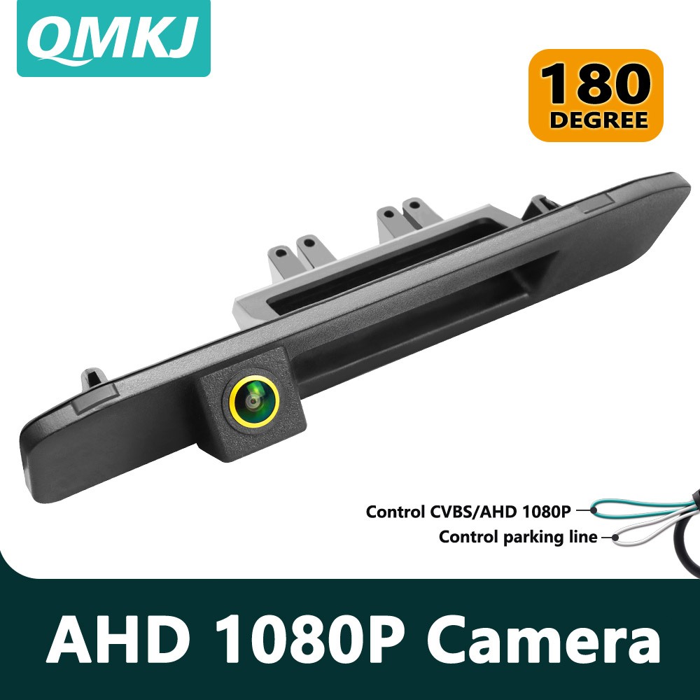 AHD 1080P Handle รถย้อนกลับกล้อง HDFor Mercedes Benz W205 Vito W447 W176 ML A180 A200 A260 GLA 250 G